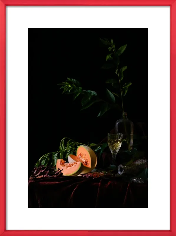 Cantaloupe by Dustin Halleck for Artfully Walls