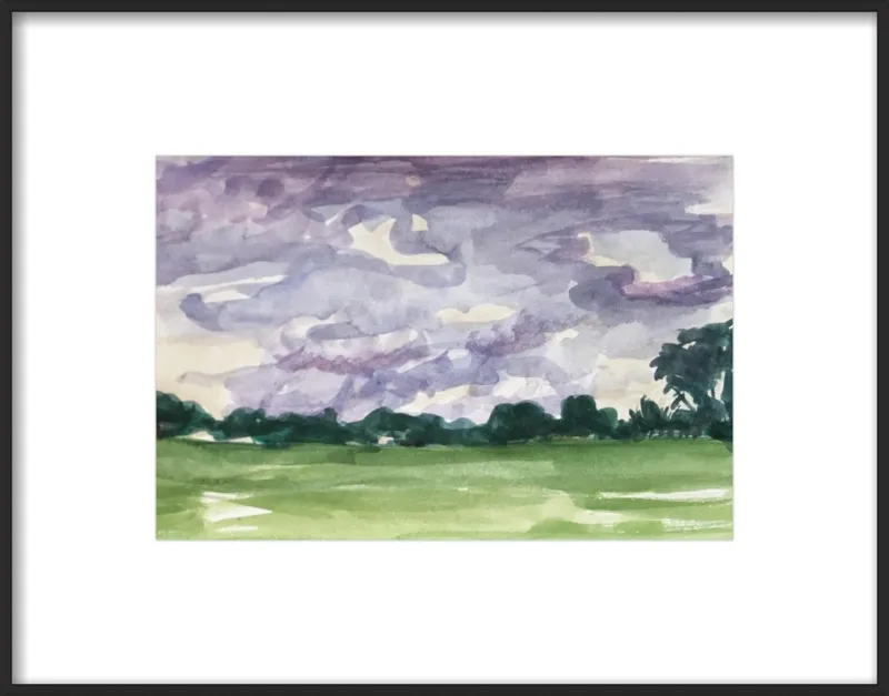 Summer Sky, Late by Megan Williamson for Artfully Walls