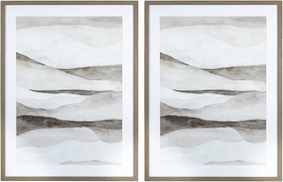 Metula AMU-001 33"H x 25"W x 1"D, 33"H x 25"W x 1"D Framed Art