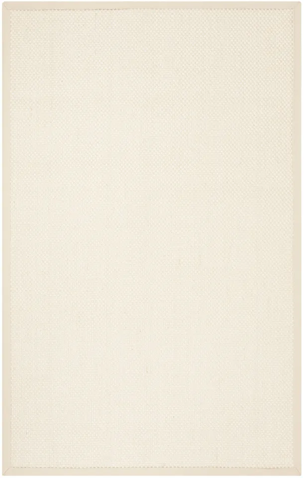 Arlo Home Woven Area Rug, NF150A, Ivory/Light Beige,  6' X 9'
