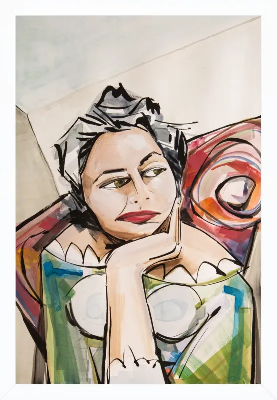Ponder by Becky Aubry for Artfully Walls