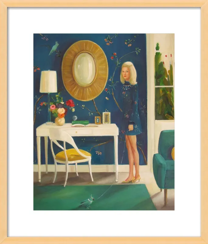 The Invisible Nature of Tansy Fairchild by Janet Hill for Artfully Walls