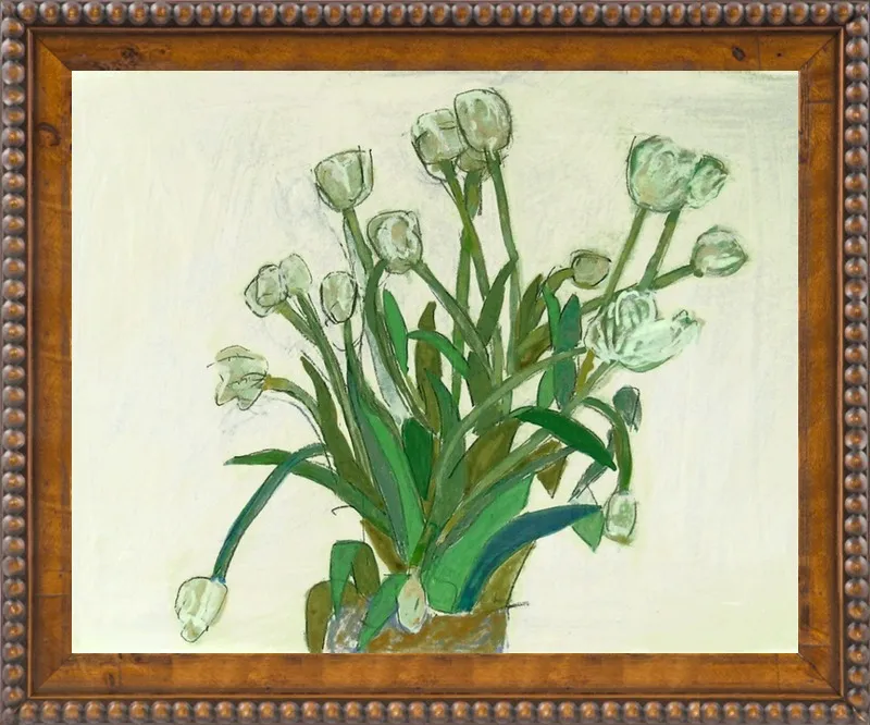 viridiflora tulip by Liz Innvar for Artfully Walls