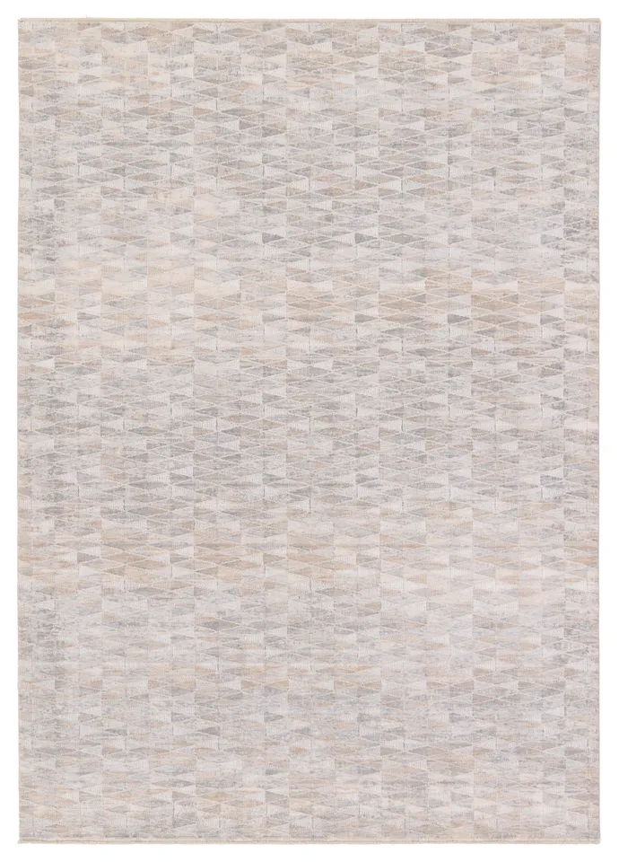 Luray Trellis Tan/ Gray Area Rug (8'X10')