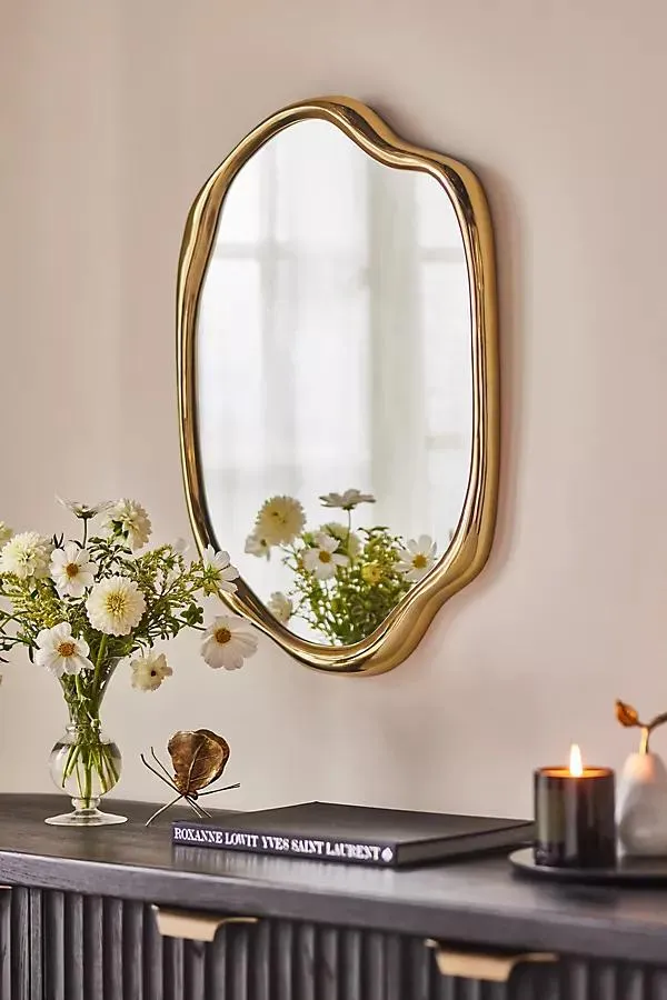 Alina Irregular Portrait Wall Mirror