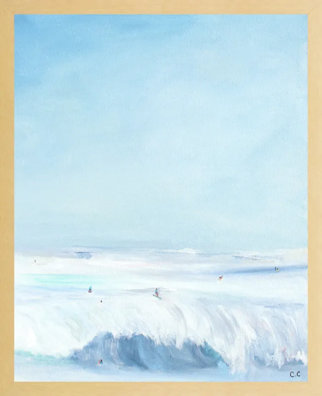 Wave Riders  by Caroline Chriss  for Artfully Walls