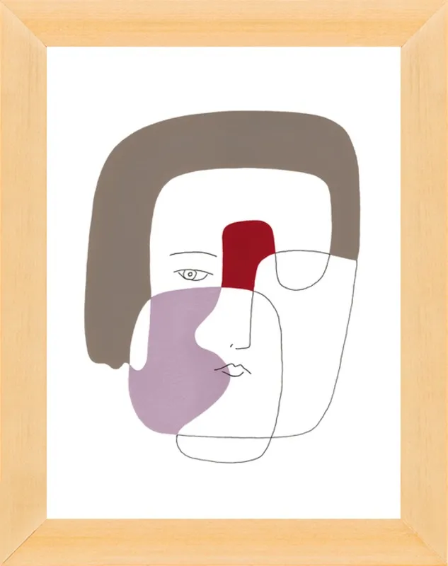 September Blue - Version 02 by Femke Colaris for Artfully Walls
