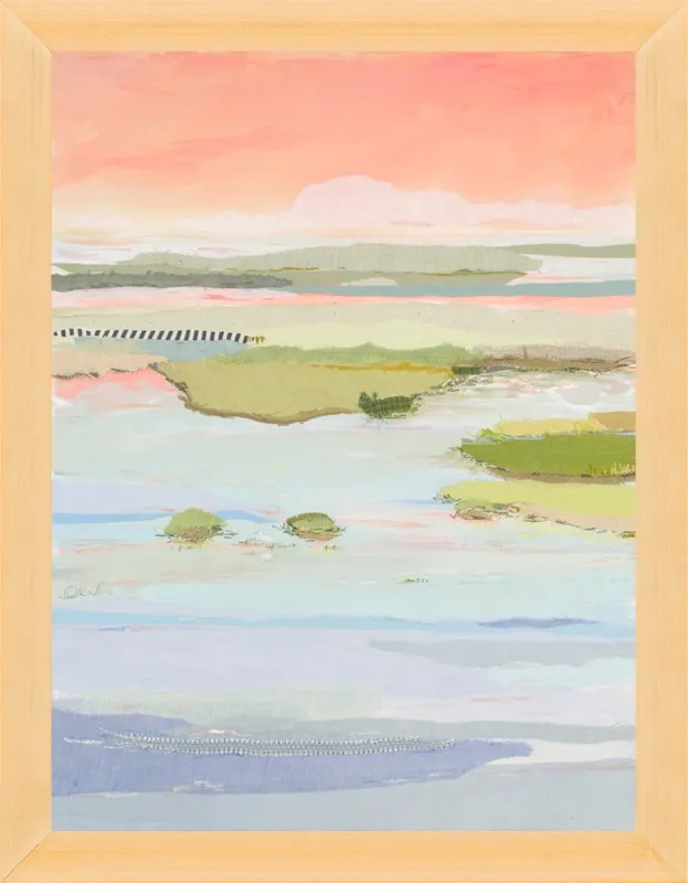 Marsh Blush West by Karin Olah for Artfully Walls