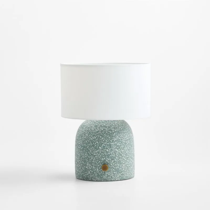 Green Terrazzo Kids Table lamp