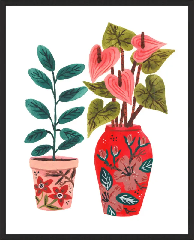 Planter by Ploypisut for Artfully Walls