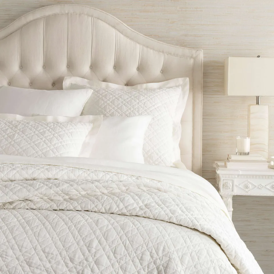 Washed Linen Ivory Quilt