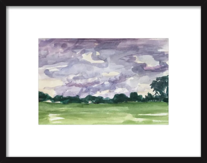 Summer Sky, Late by Megan Williamson for Artfully Walls