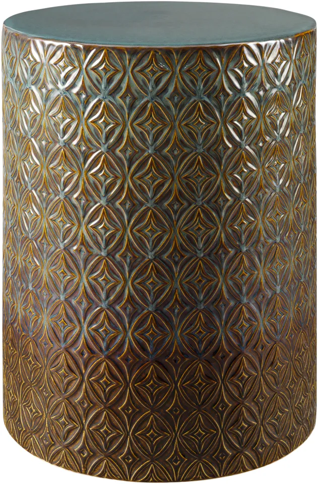 Brick Lane  19"H x 13"W x 13"D Garden Stool