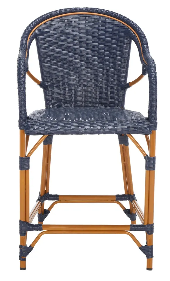 California Counter Stool With Arm - Navy