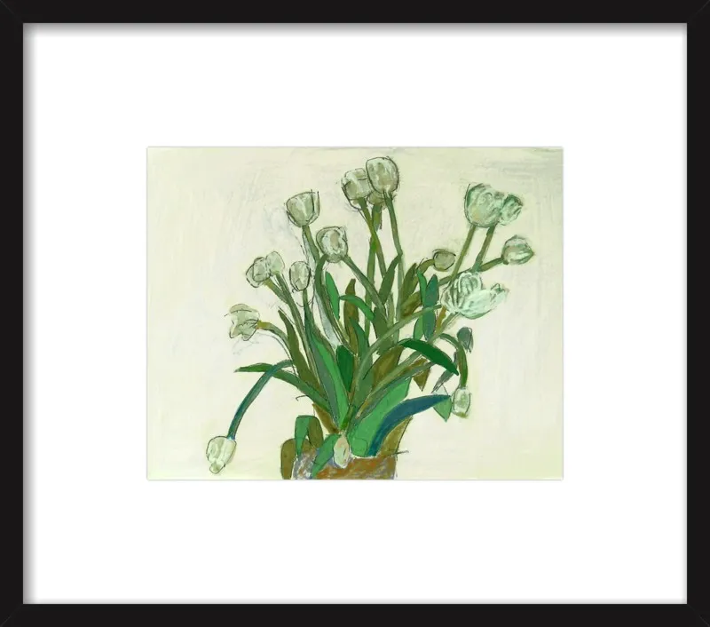 viridiflora tulip by Liz Innvar for Artfully Walls