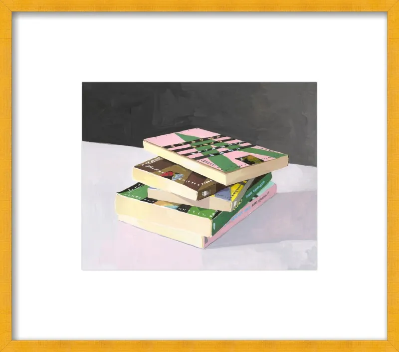 Vonnegut Stack by Elizabeth Mayville for Artfully Walls