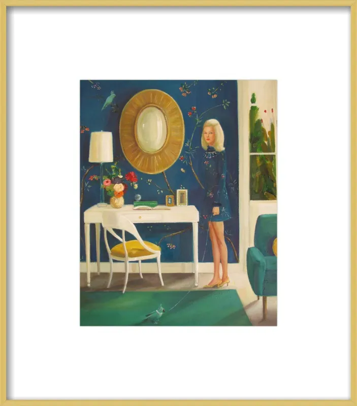 The Invisible Nature of Tansy Fairchild by Janet Hill for Artfully Walls