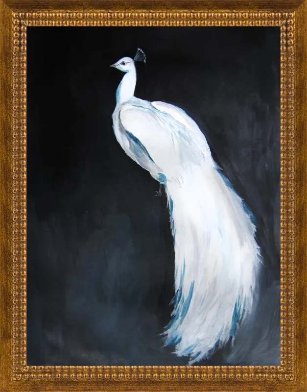 White Peacock II by Christine Lindstrom for Artfully Walls