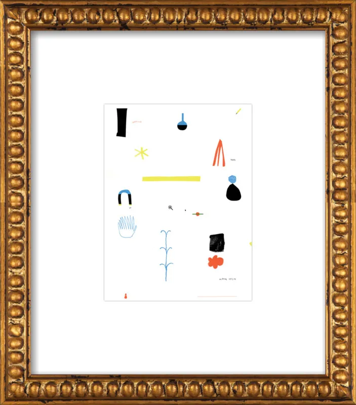Working hard by playing around  by Agata Królak for Artfully Walls