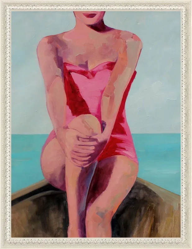 Woman in a Boat by T. S. Harris for Artfully Walls