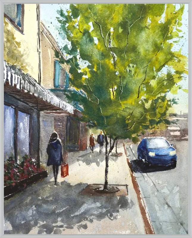 Shops in Laguna by Lauren Dusing for Artfully Walls