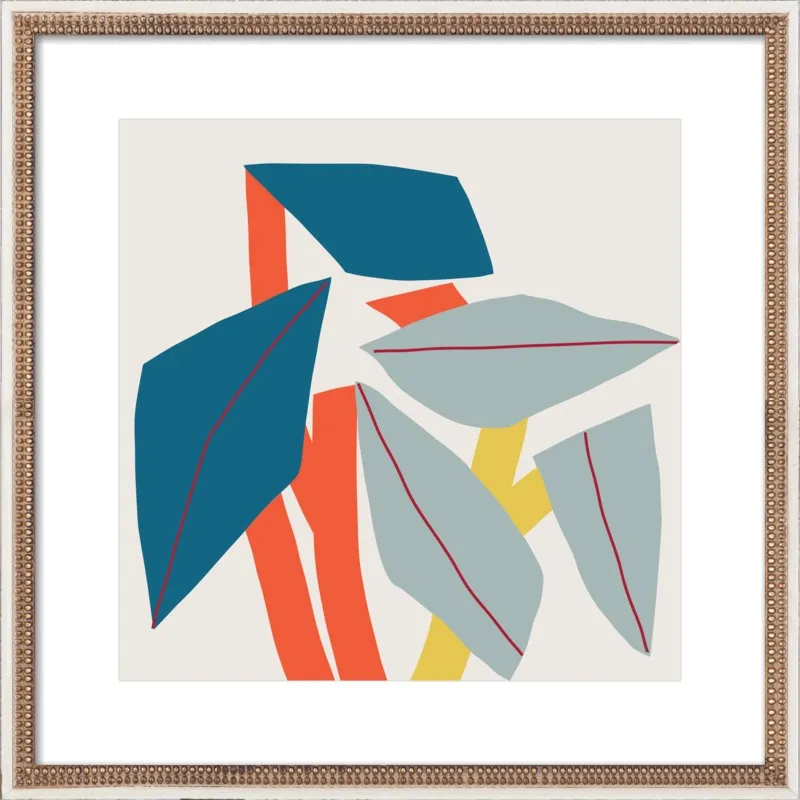 Colourful leaves by Jessica Nielsen for Artfully Walls