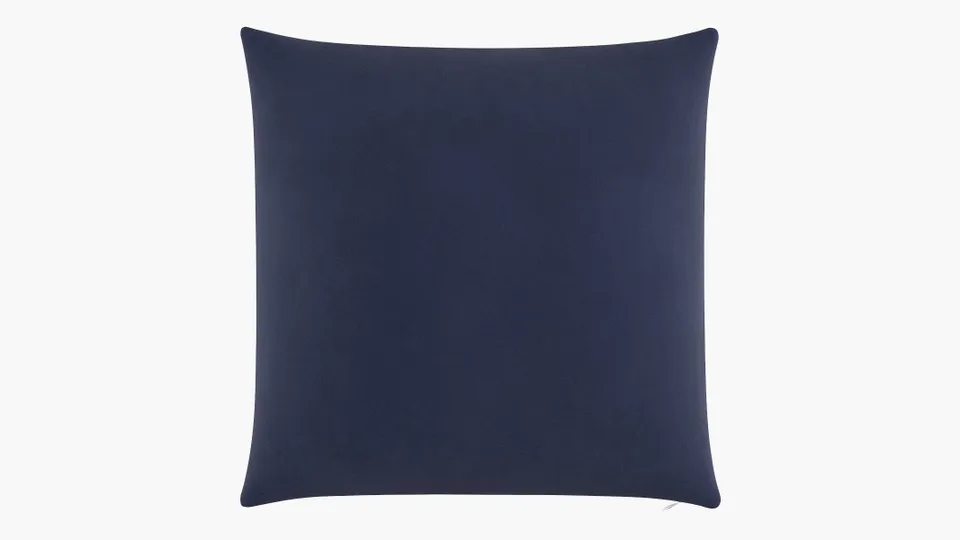 Throw Pillow 26", Navy Classic Velvet, 26" x 26"