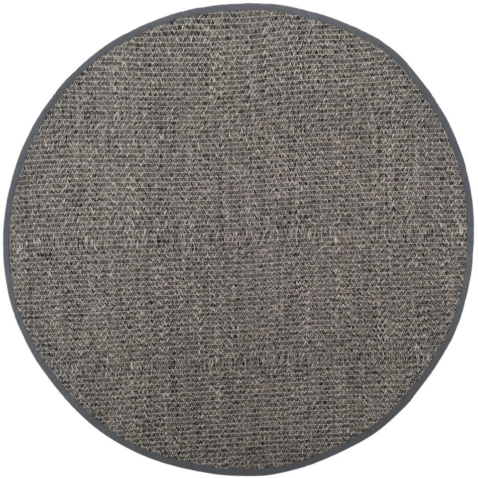 Arlo Home Hand Woven Area Rug, MTK602G, Grey/Multi,  6' X 6' Round