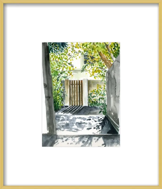 Garden Gate by Miri Eshet for Artfully Walls
