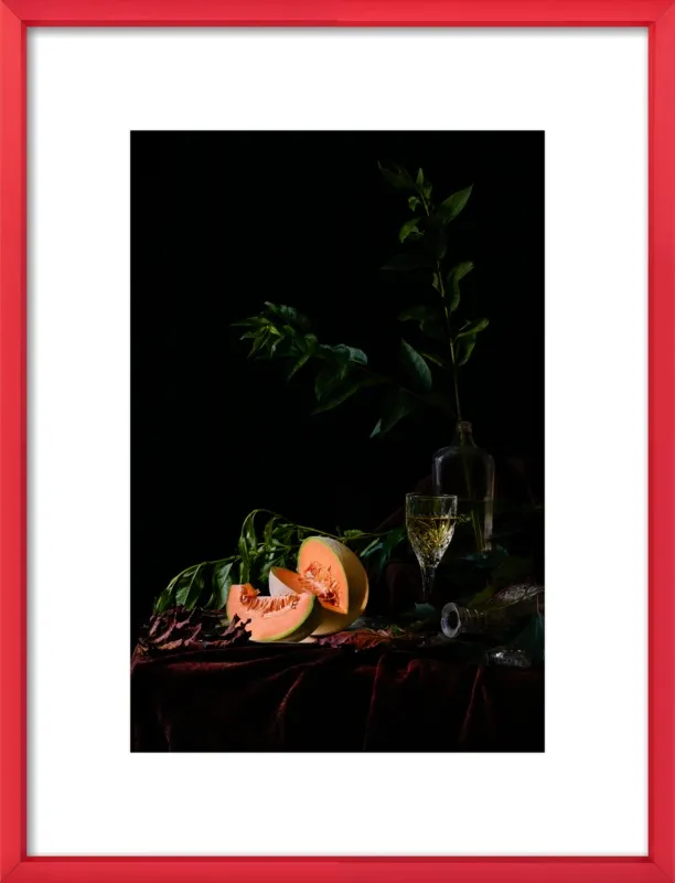 Cantaloupe by Dustin Halleck for Artfully Walls
