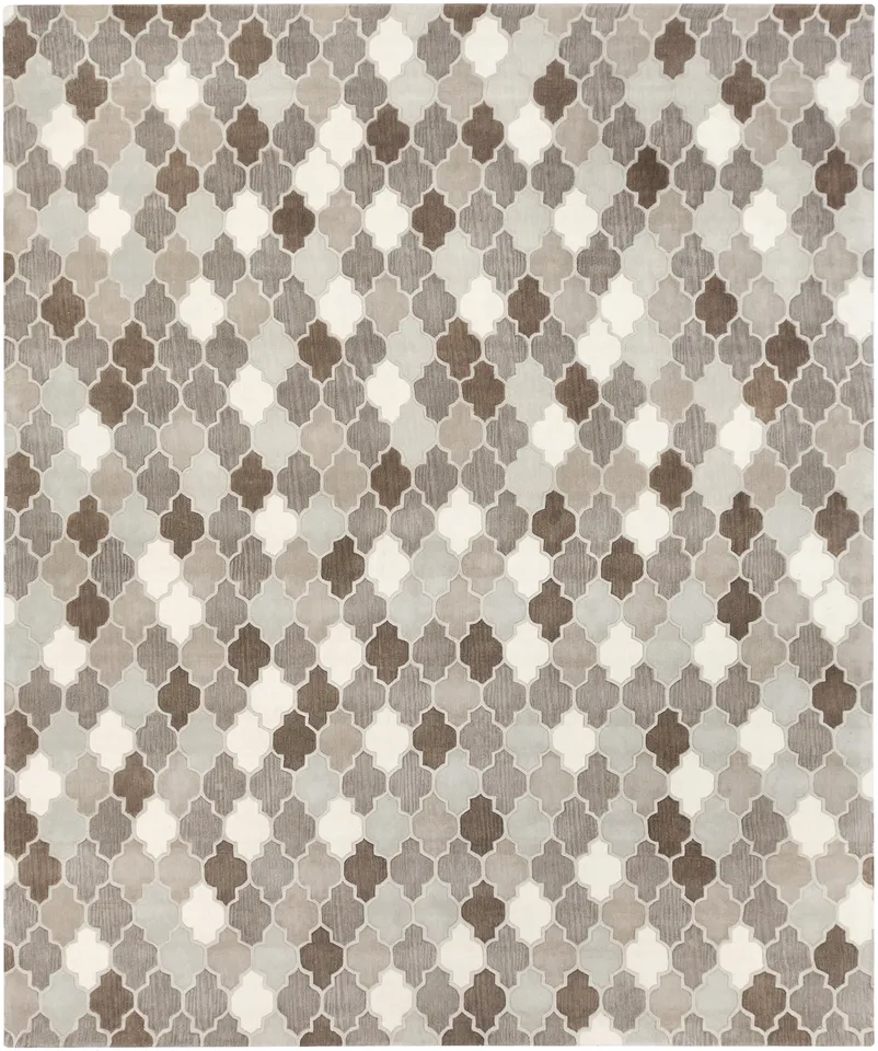 Oasis Beige Indoor 9' x 13' Handmade Rug