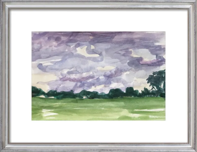 Summer Sky, Late by Megan Williamson for Artfully Walls