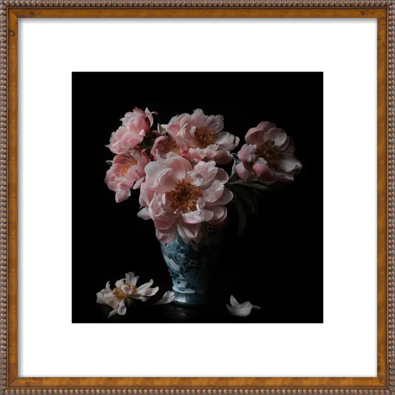 Pink Peonies  by Lucy Snowe for Artfully Walls