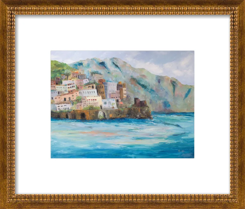 Amalfi Coast by Renee A Ortiz for Artfully Walls