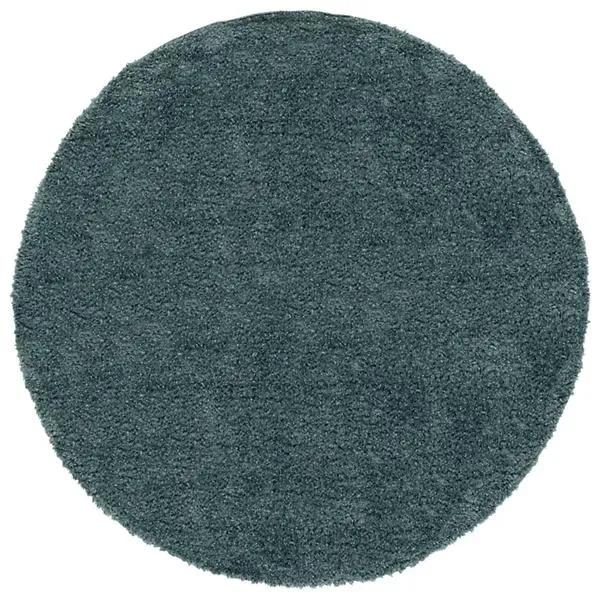 Autumn Loft Solid Shag Dark Area Rug