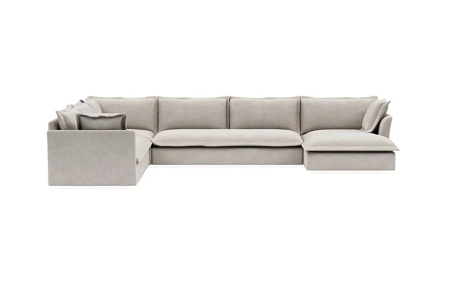 Skylar 4-Piece (5-Seat) Corner Sectional Sofa with Right Chaise