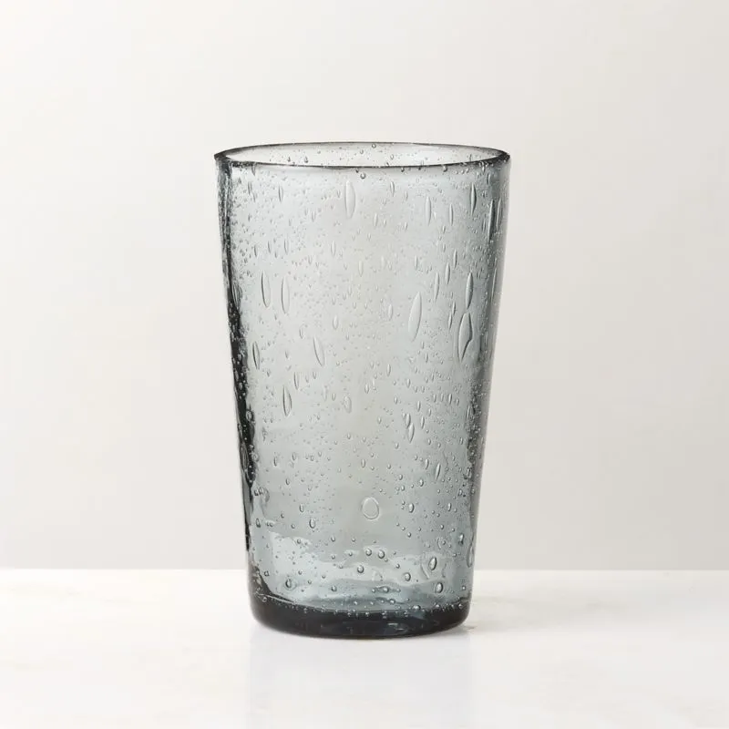 Del Mar Blue Recycled Cooler Glasses Set of 6