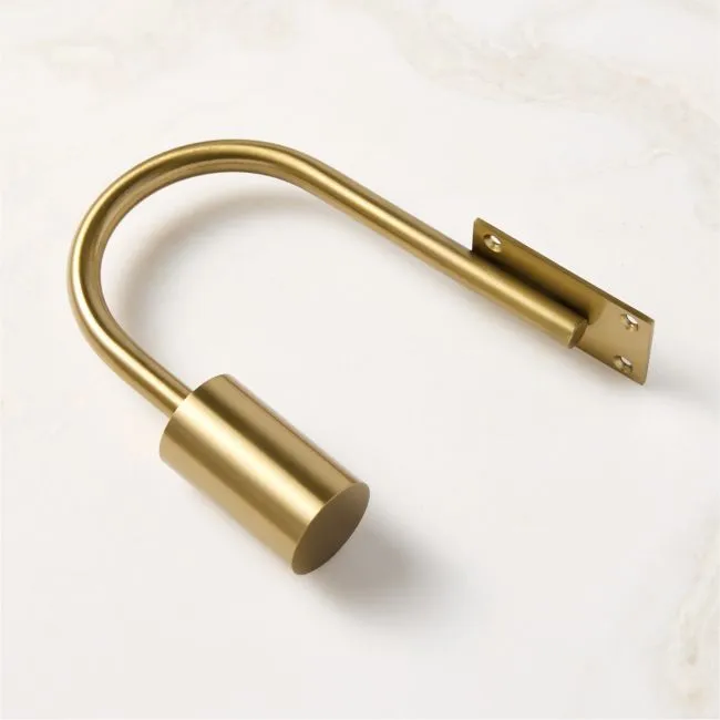 Porter Brushed Brass Curtain Tieback