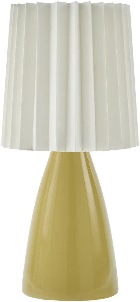 Galera  Glazed 13"H x 6"W x 6"D Accent Table Lamp