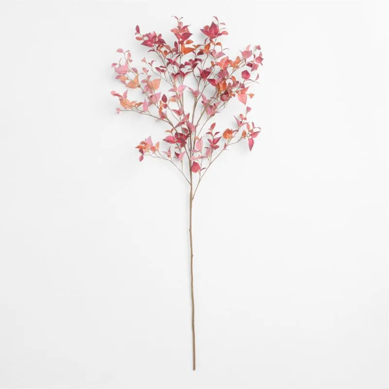 Faux Dogwood Leaf Branch 52"