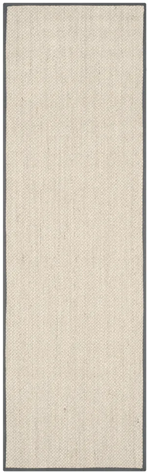 Arlo Home Woven Area Rug, NF143D, Marble/Dark Grey,  2' 6" X 8'