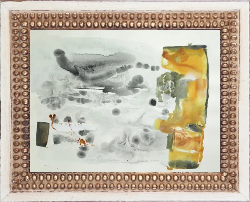 work on paper #24 by Emily Van Horn for Artfully Walls