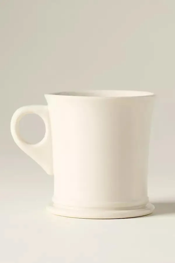 Sir Madam Barber's Porcelain Mugs, Set of 2