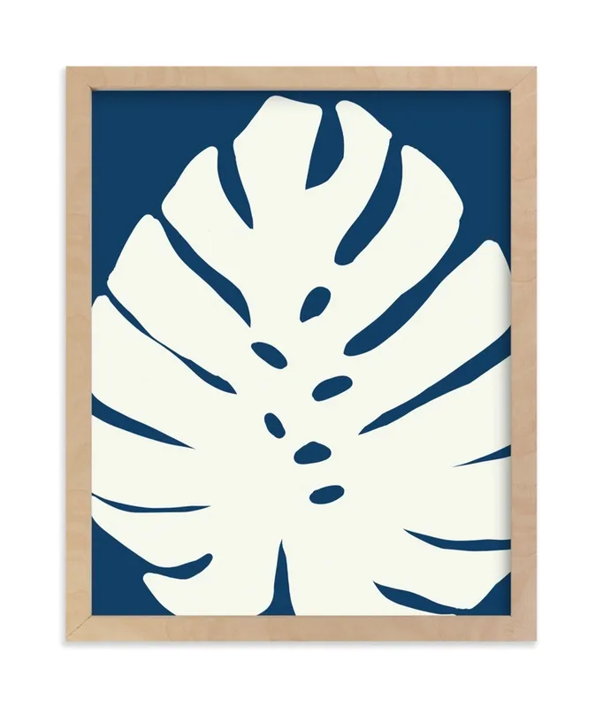 Botanical On Indigo Limited Edition Fine Art Print
