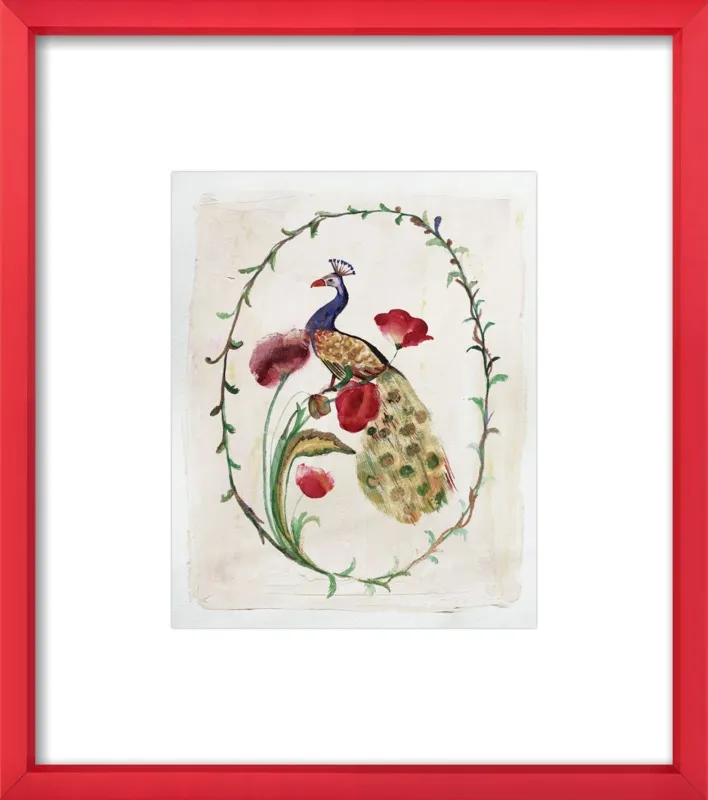 Peacock by Ruti Shaashua for Artfully Walls