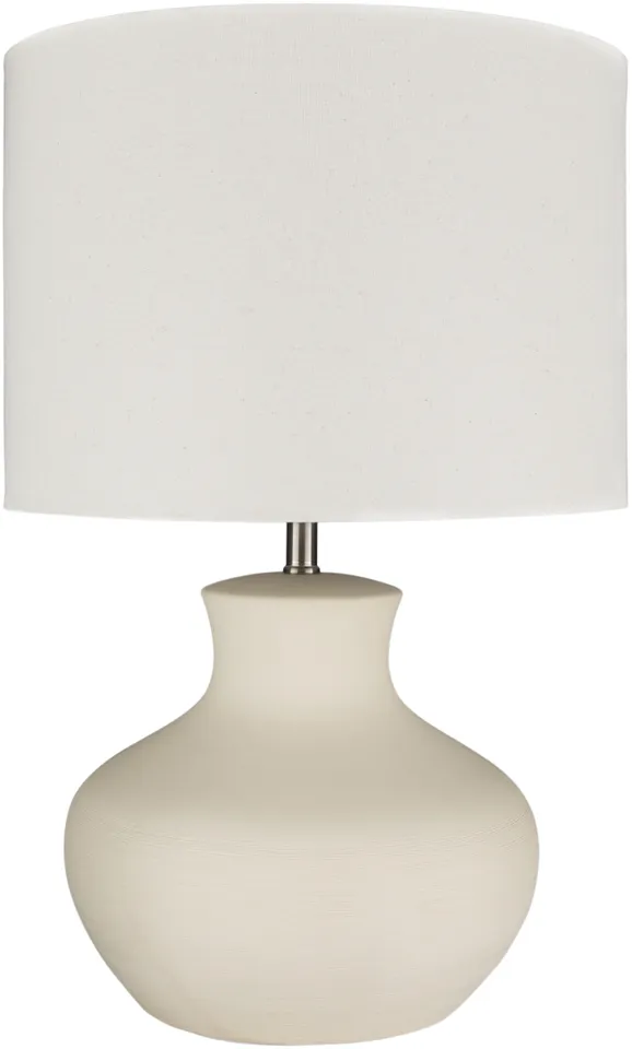 Warren Cream Glazed 27"H x 17"W x 17"D Accent Table Lamp