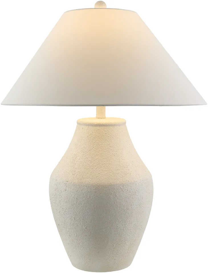 Amaryllis  Hand Painted 28"H x 22"W x 22"D Accent Table Lamp