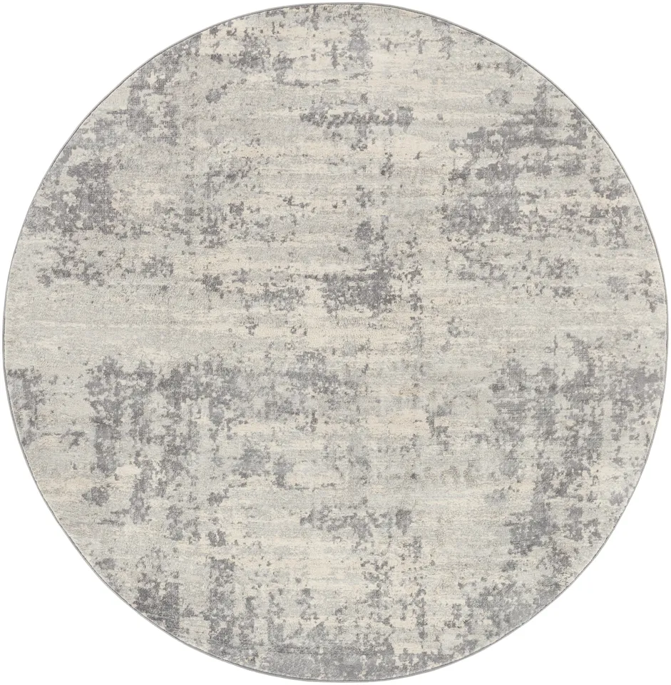 Monaco Beige Indoor 7'10" x 7'10" Machine Woven Rug