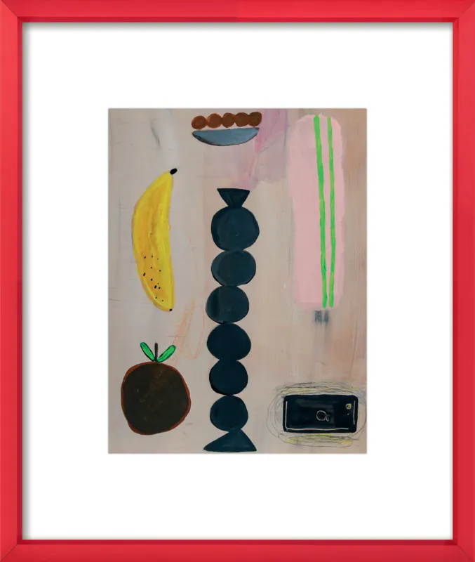 Still life with a phone vibration by Agata Królak for Artfully Walls