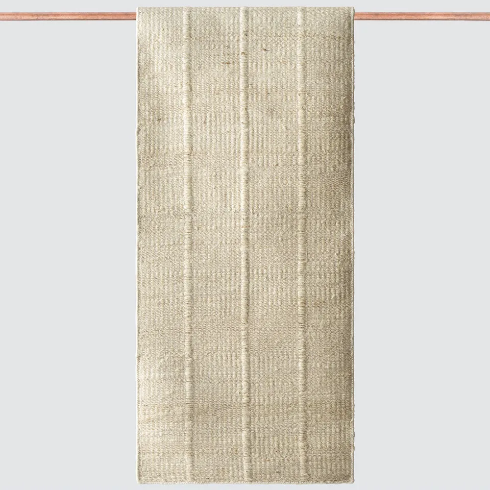 The Citizenry Sabina Handwoven Jute Accent Rug | 2.5' x 8' | Light
